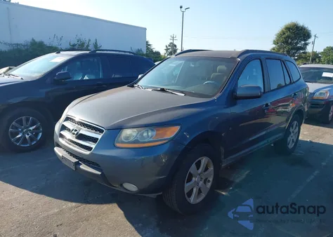 2008 Hyundai Santa Fe Limited/Se z USA, uszkodzony, nr VIN 5NMSH13E98H129588
